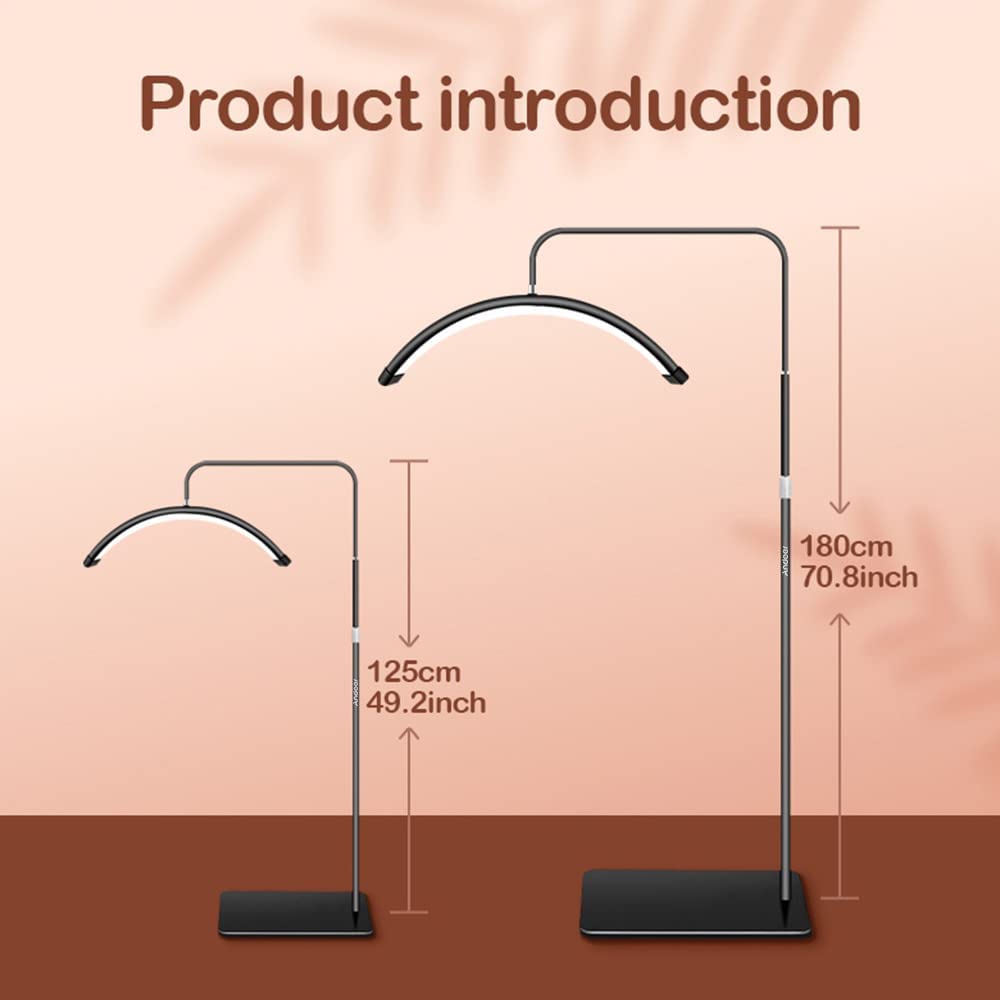 general LED Moon Light M6x Floor LED Video Light Half-Moon Shaped Fill Light