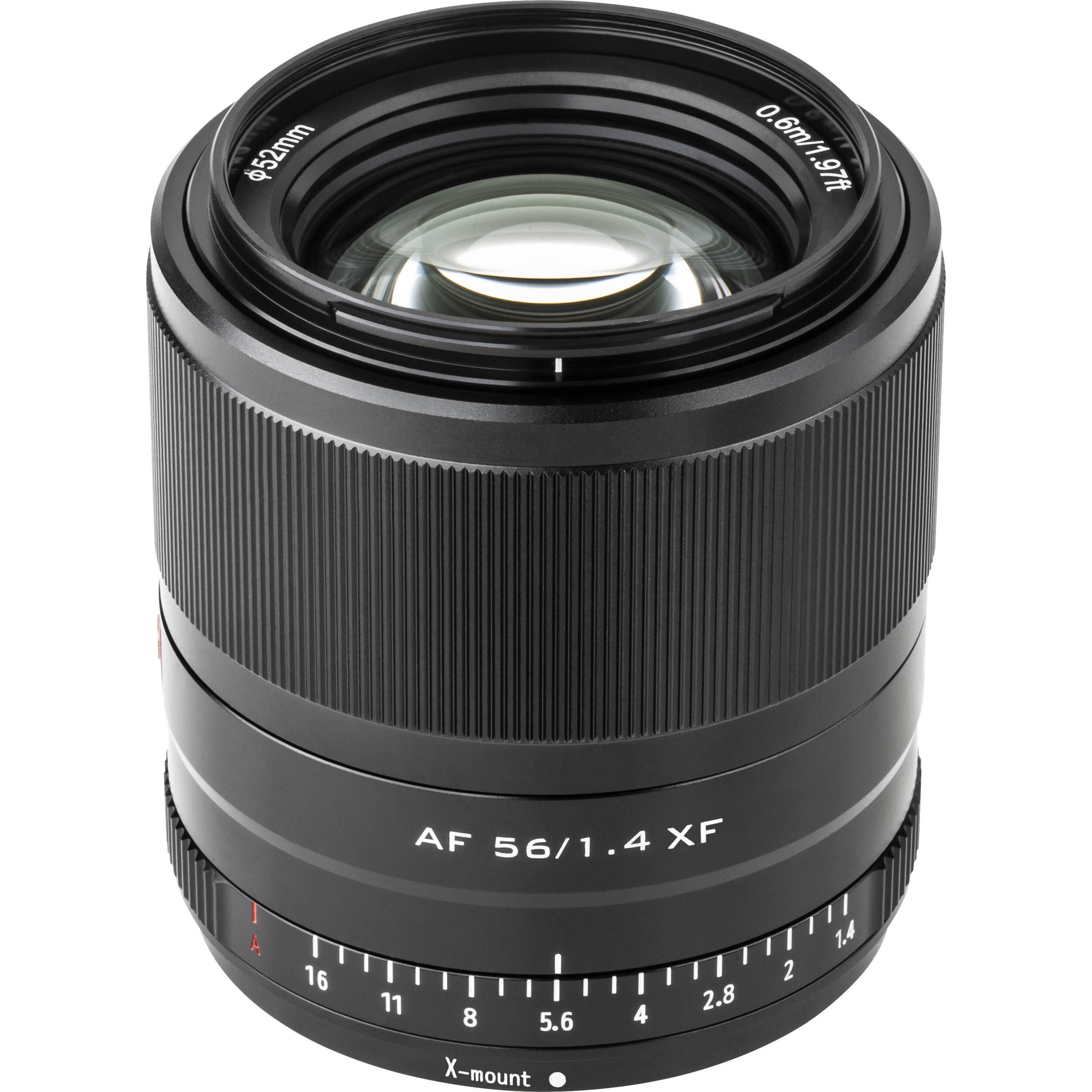 Viltrox AF 56mm f/1.4 XF Lens for FUJIFILM X (Black) (Black)