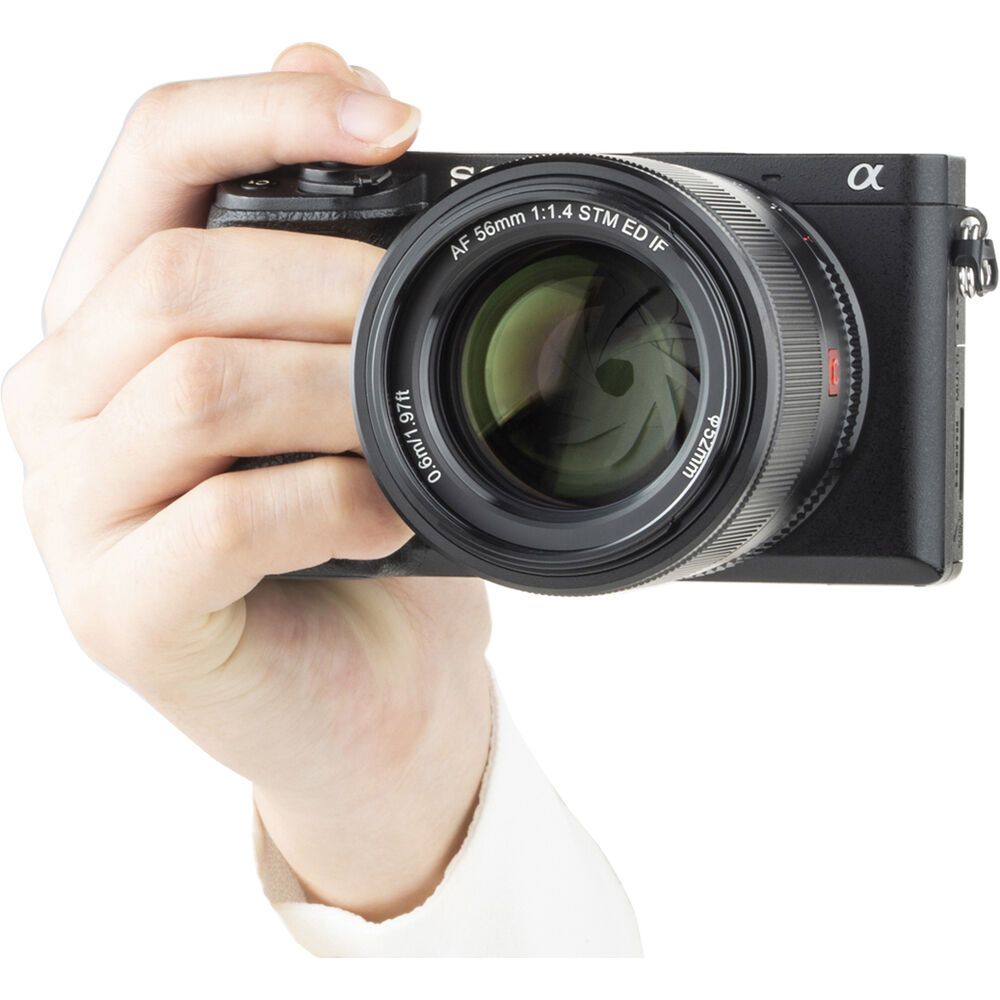 Viltrox AF 56mm f/1.4 E Lens for Sony E (Black) (Black)
