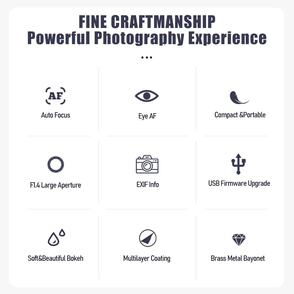 Viltrox AF 56mm f/1.4 E Lens for Sony E (Black) (Black)