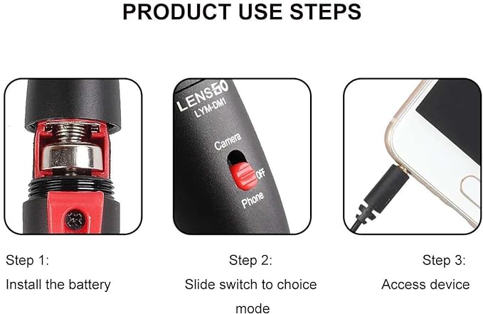 LensgoDM1 Omnidirectional Lavalier Microphone and Dual Omnidirectional Lavalier Microphone