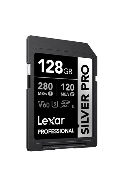 Lexar® Professional SILVER PRO 128G SDXC™ UHS-II Card