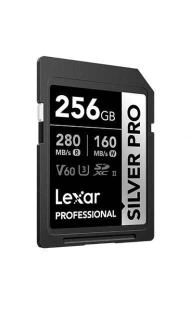 Lexar® Professional SILVER PRO 256G SDXC™ UHS-II Card