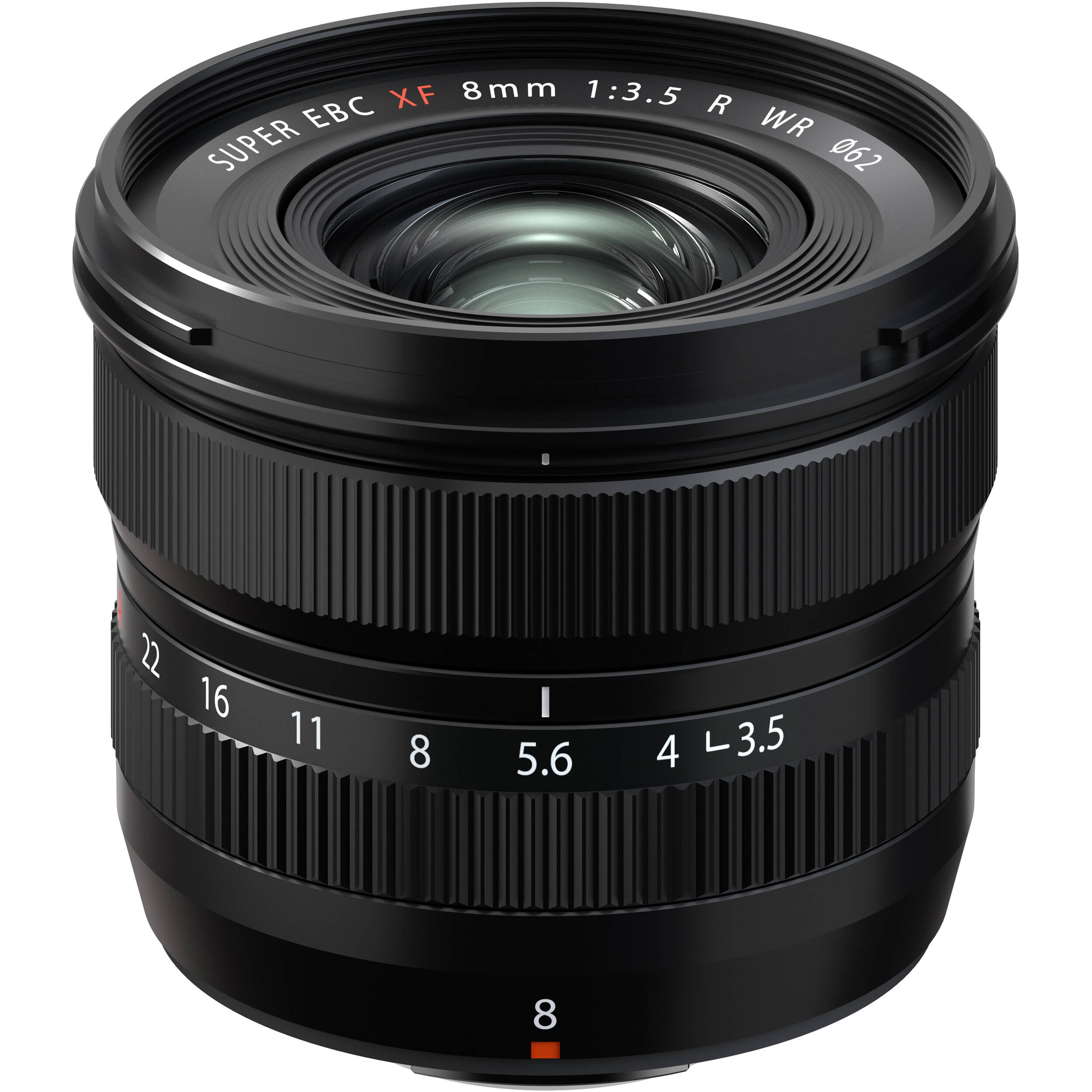 Fujifilm XF 8mm f3.5 R WR Lens (Black)