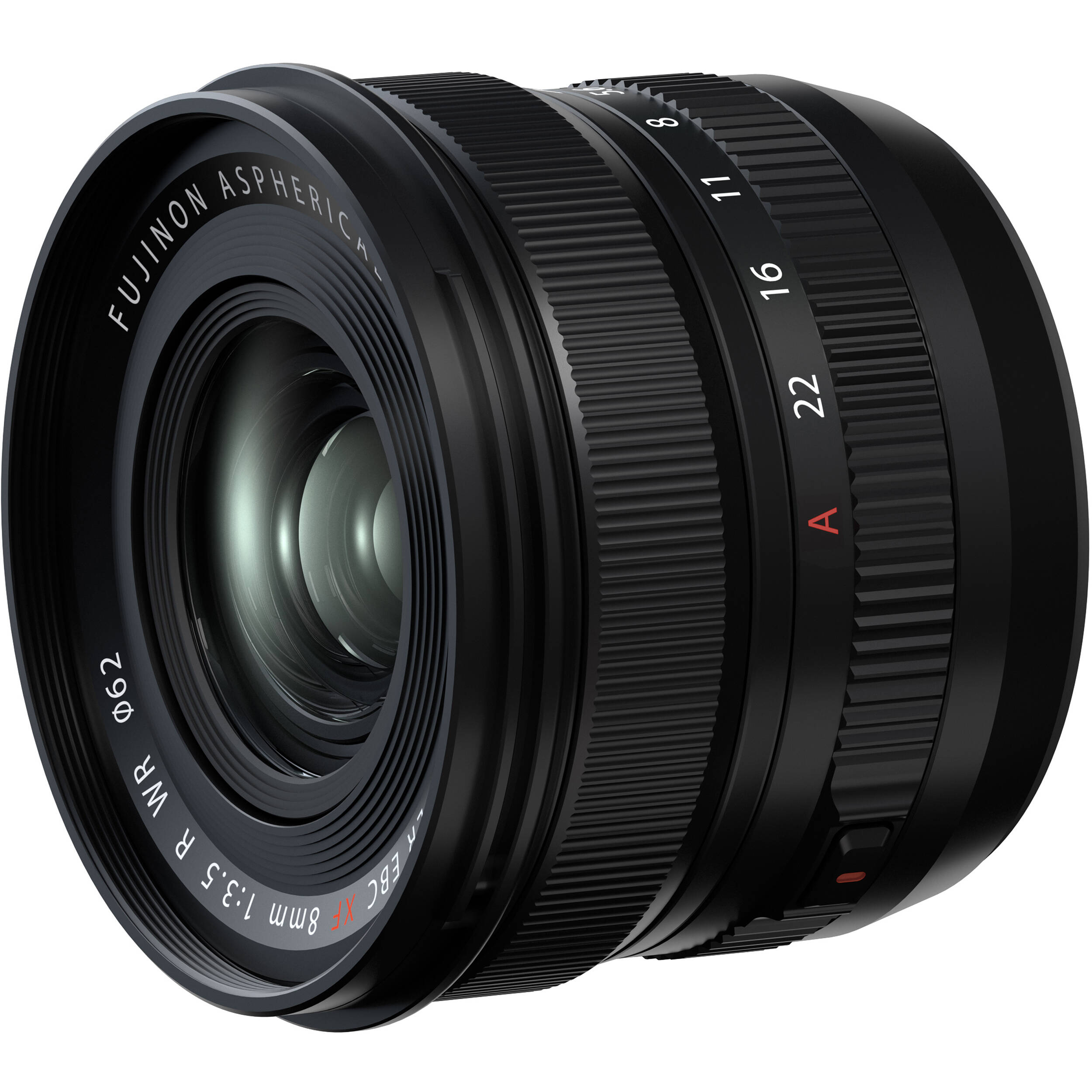 Fujifilm XF 8mm f3.5 R WR Lens (Black)