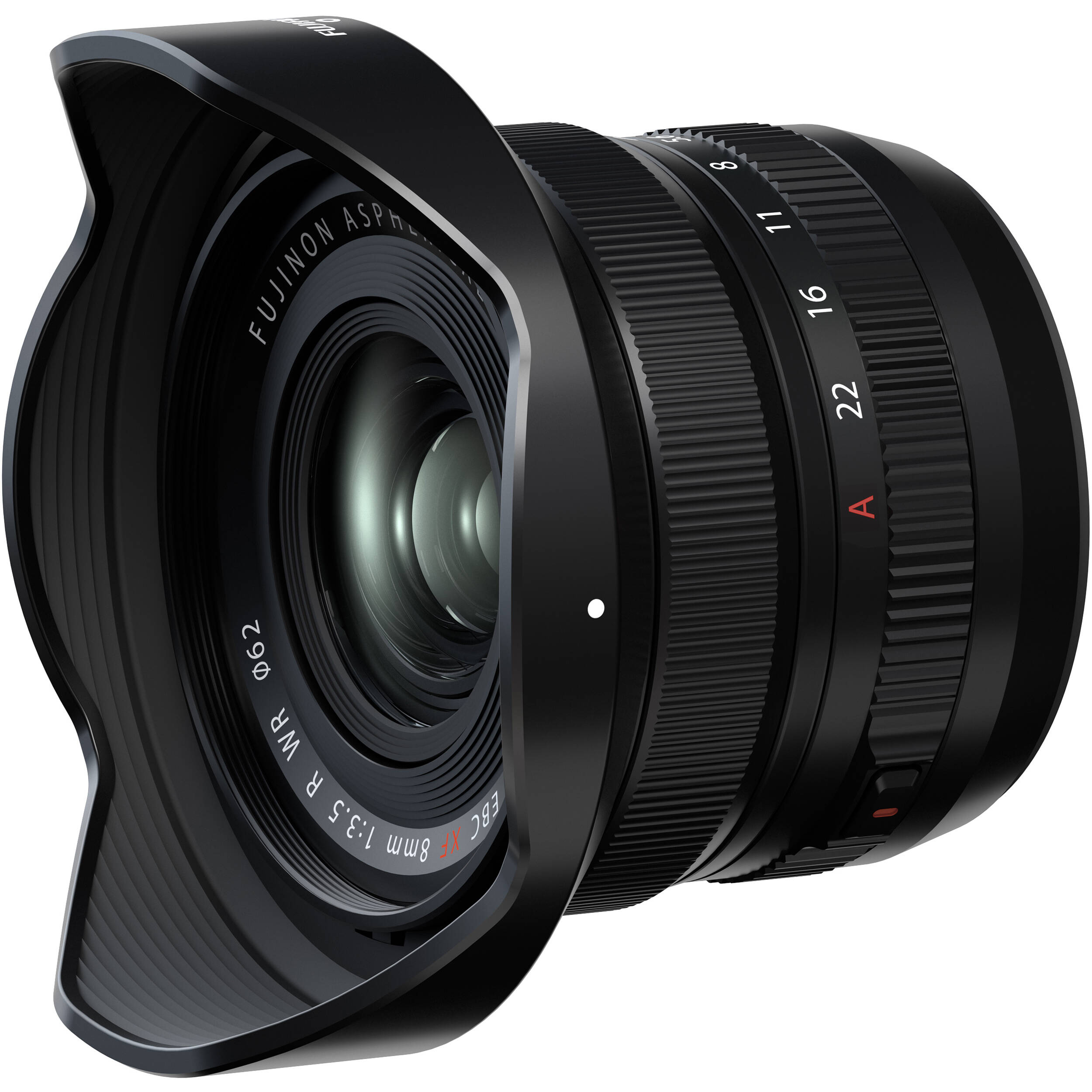 Fujifilm XF 8mm f3.5 R WR Lens (Black)