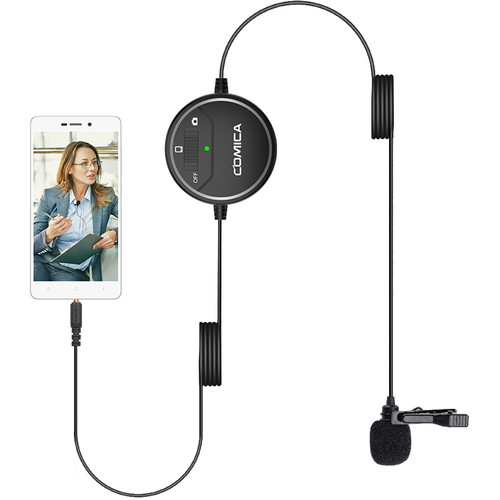 Comica Audio SIG.LAV V03 Omnidirectional Lavalier Microphone Cameras and Smartphones