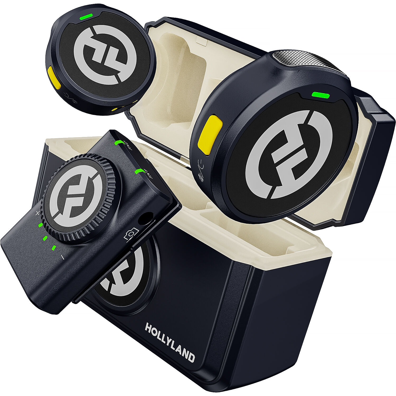 Hollyland Wireless Microphone Lark M2 Duo Camera (Black)