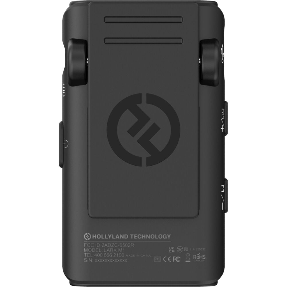 Wireless Microphone Lark M1 DUO Black Camera (Black)