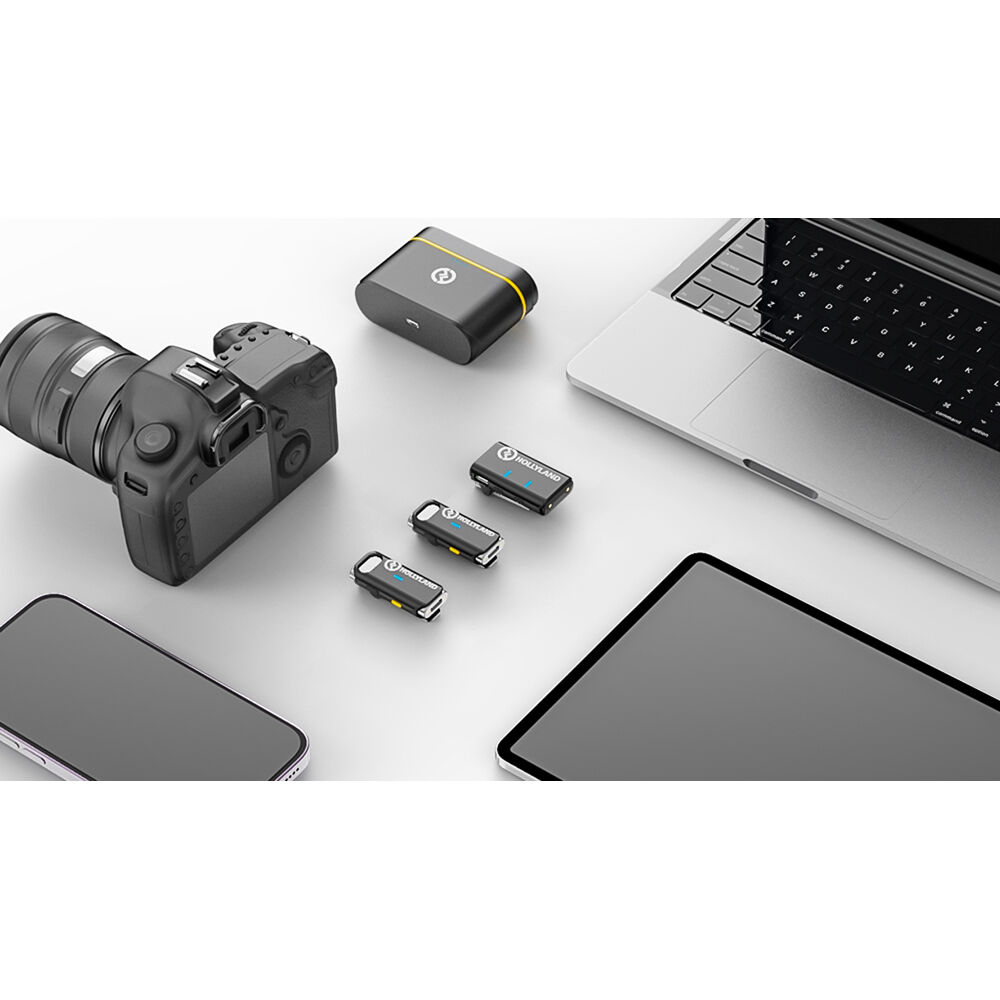 Wireless Microphone Lark M1 DUO Black Camera (Black)