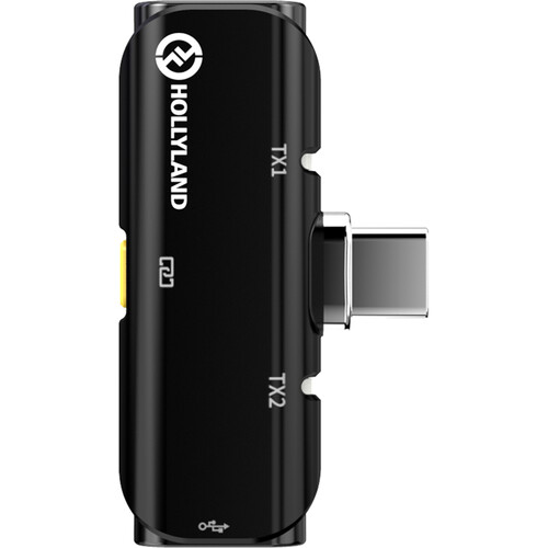 Hollyland Wireless Microphone Lark C1 DUO BK Type-C (Black)