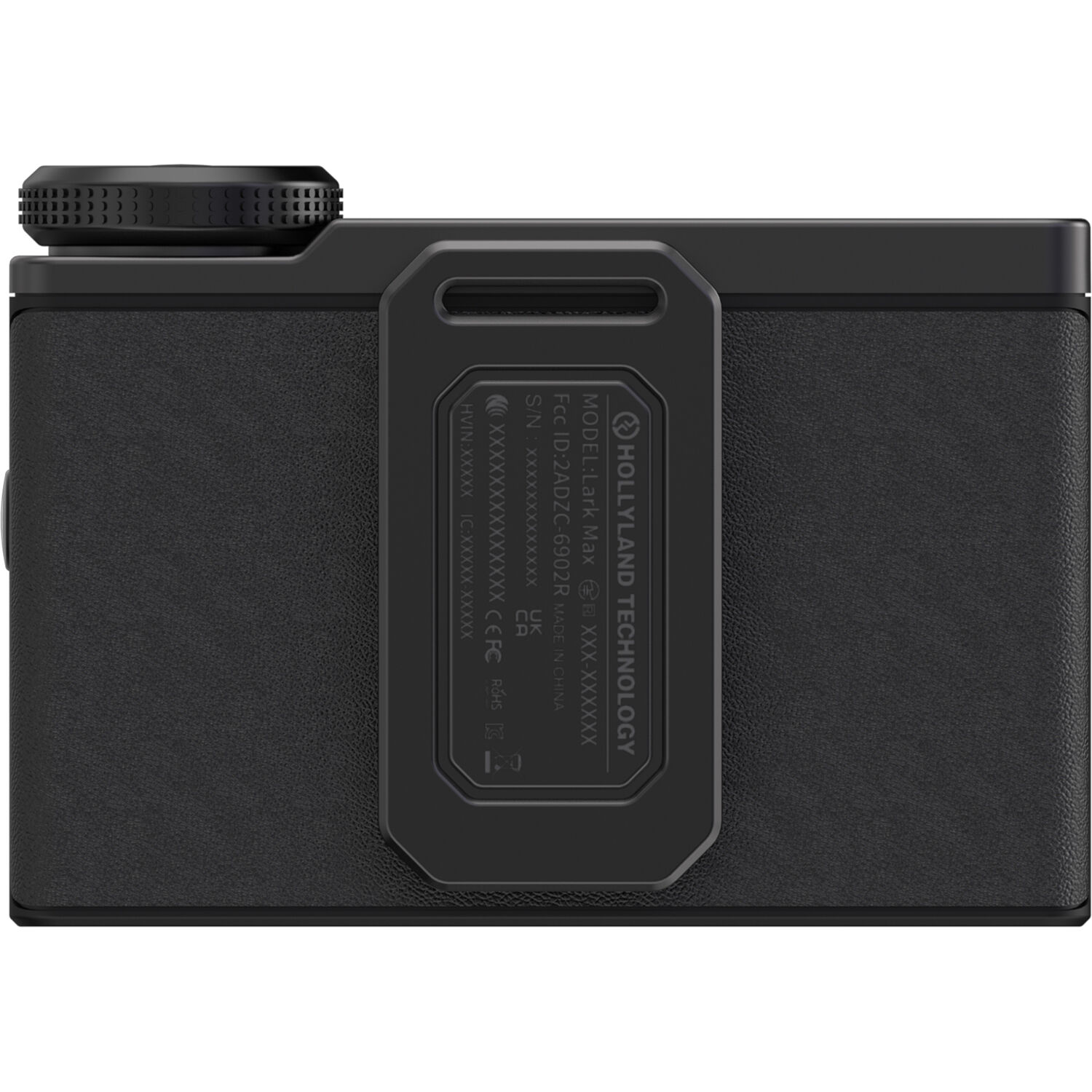 Hollyland LARK MAX Duo 2-Person Wireless Microphone System (2.4 GHz, Black) (Black)