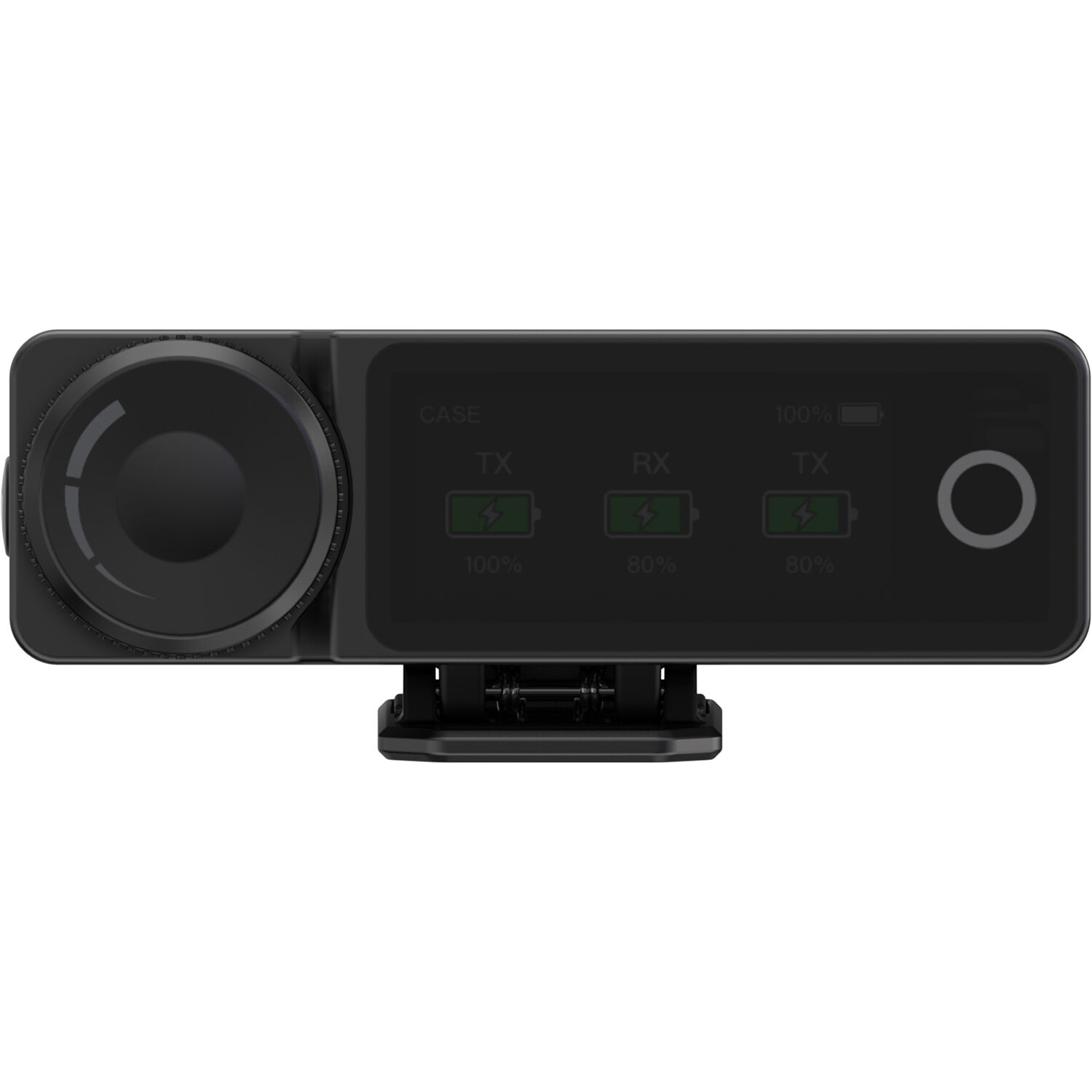 Hollyland LARK MAX Duo 2-Person Wireless Microphone System (2.4 GHz, Black) (Black)