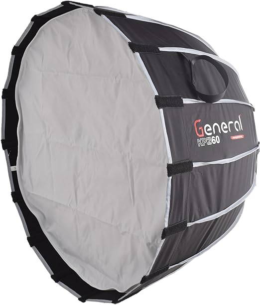 General Kp2 Parabolic Softbox 60 Cm - Black