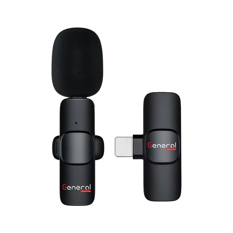 General K10 K1 Wireless Microphone type-c (Black)