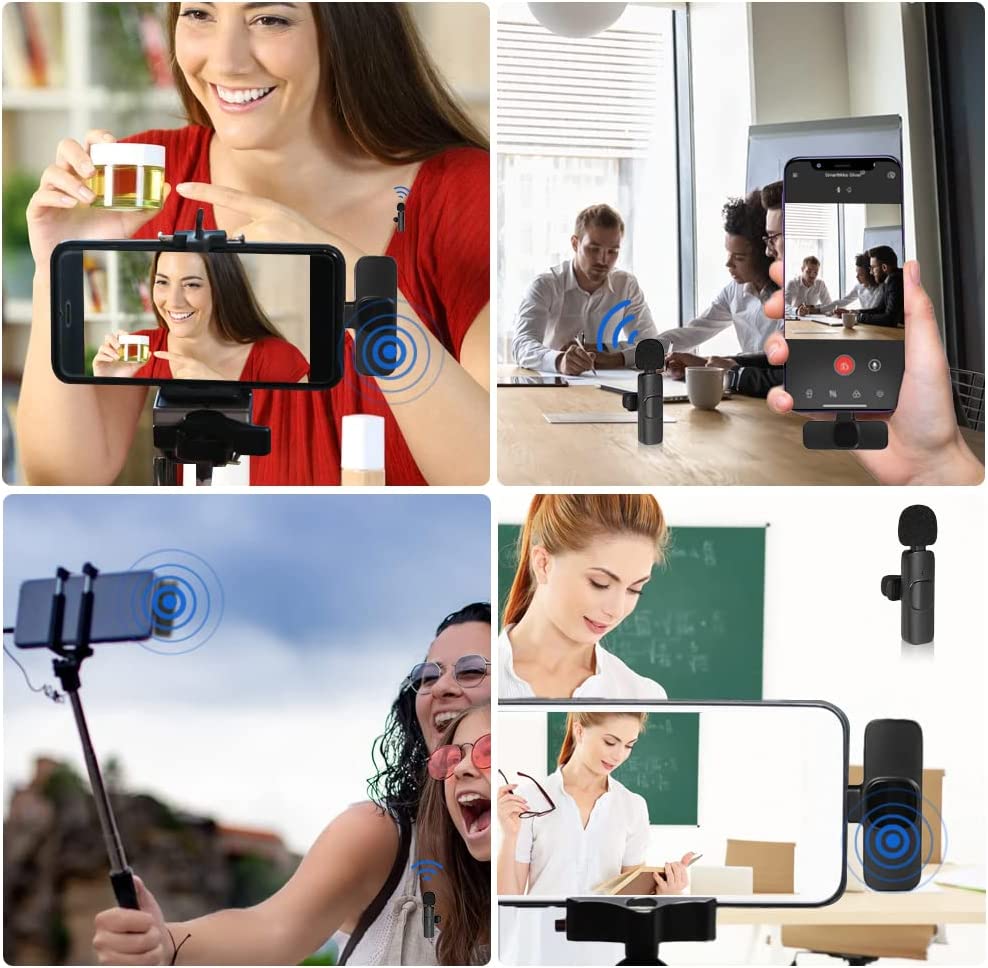 General K10 K1 Wireless Microphone type-c (Black)