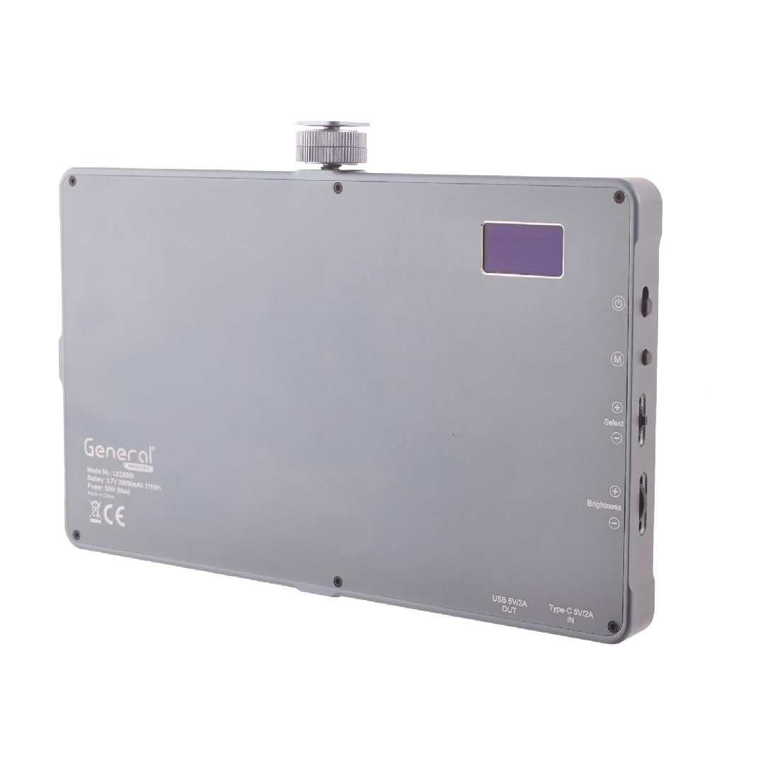 General LED 55BI Video Led Light 55W With Cable