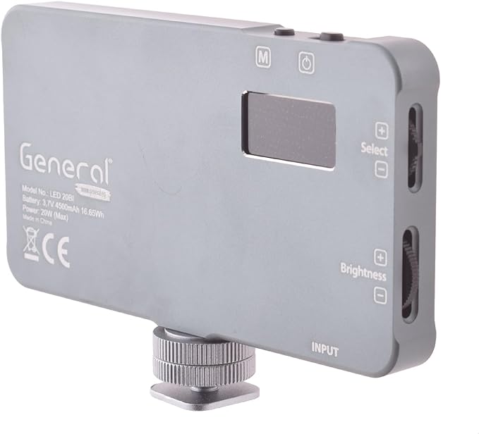 General LED 20RGB Light Video Led Light 20W With Cable