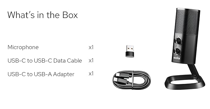 Godox UMic22 USB Condenser Microphone