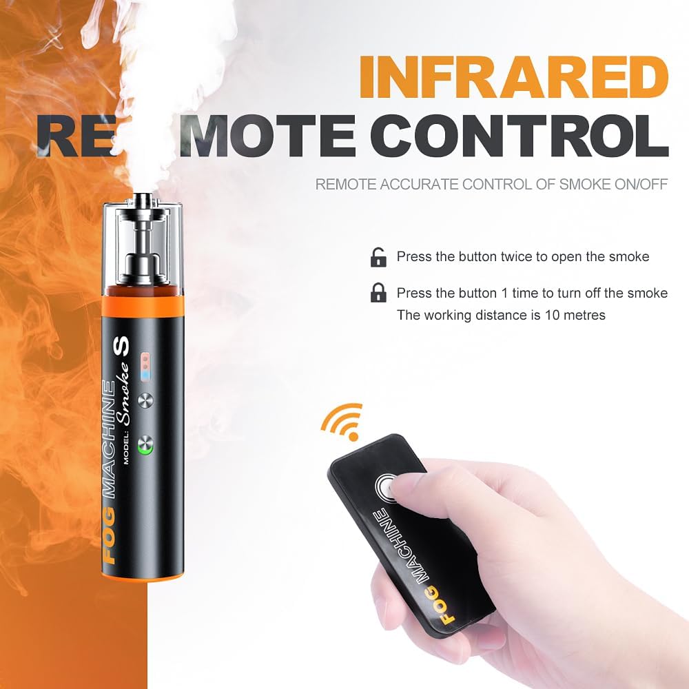 LENSGO SM S Mini Fog Machine Smoke