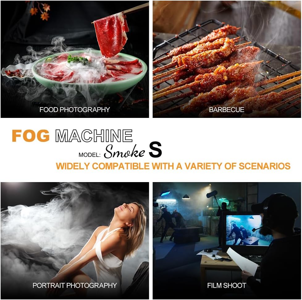 LENSGO SM S Mini Fog Machine Smoke