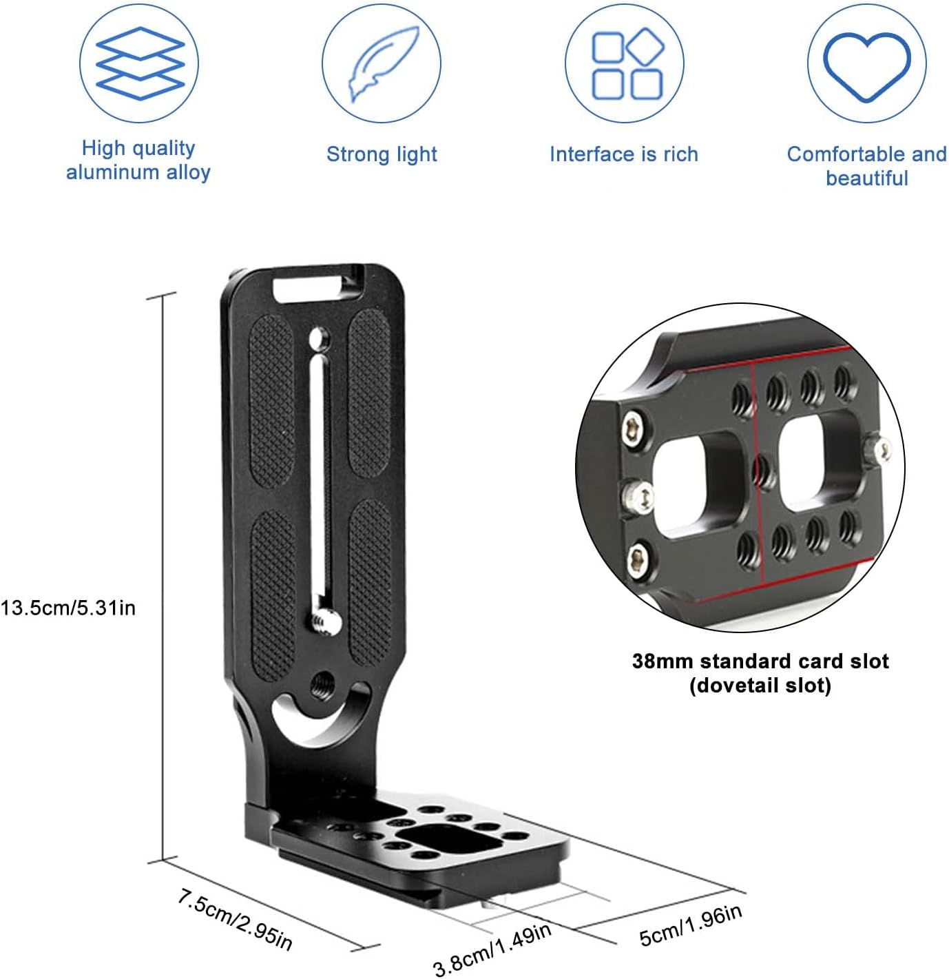 General Quick Release L Bracket Plate L