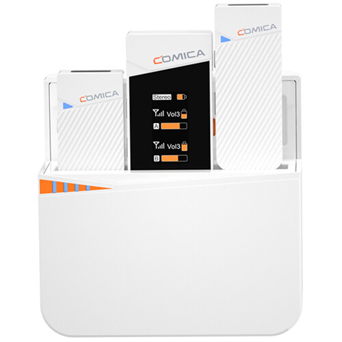 Comica Audio Vimo C3 2-Person Wireless Microphone (White)