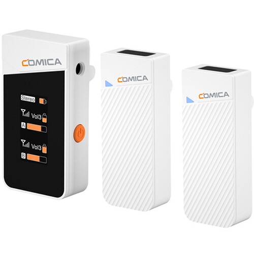 Comica Audio Vimo C3 2-Person Wireless Microphone (White)