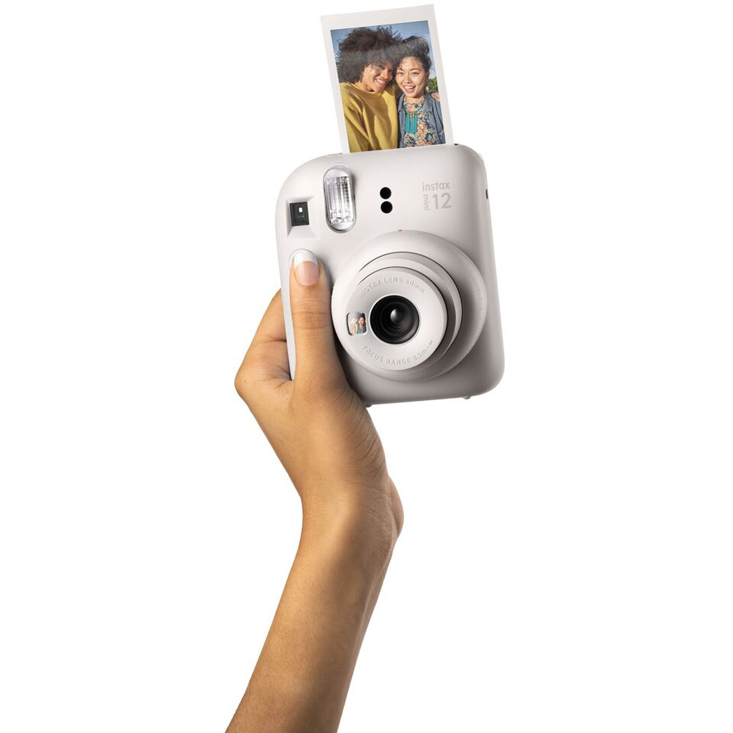 FUJIFILM INSTAX MINI 12 Instant Film Camera White (White)