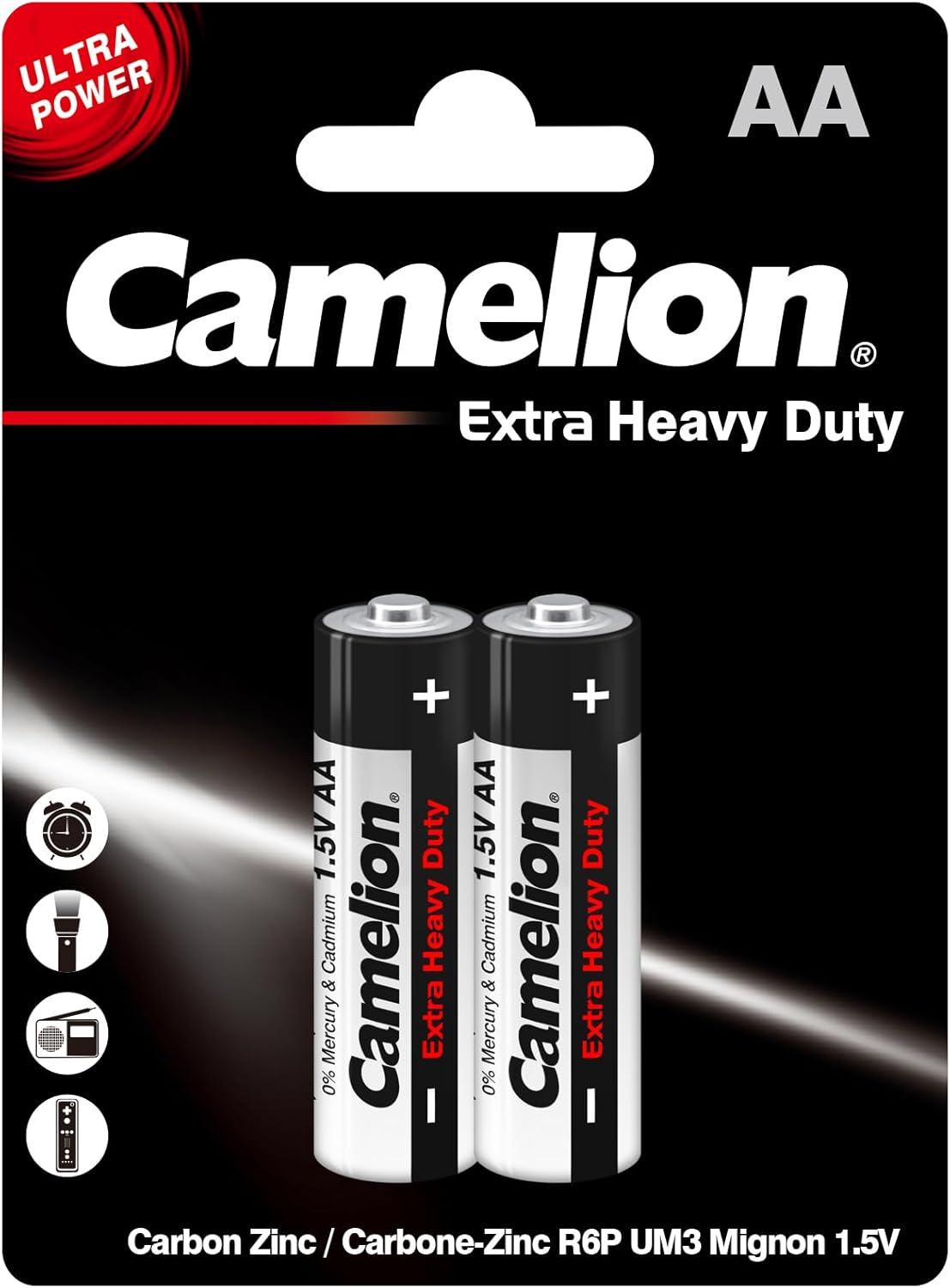 Camelion AA Extra Heavy Duty Battery 2er Pack