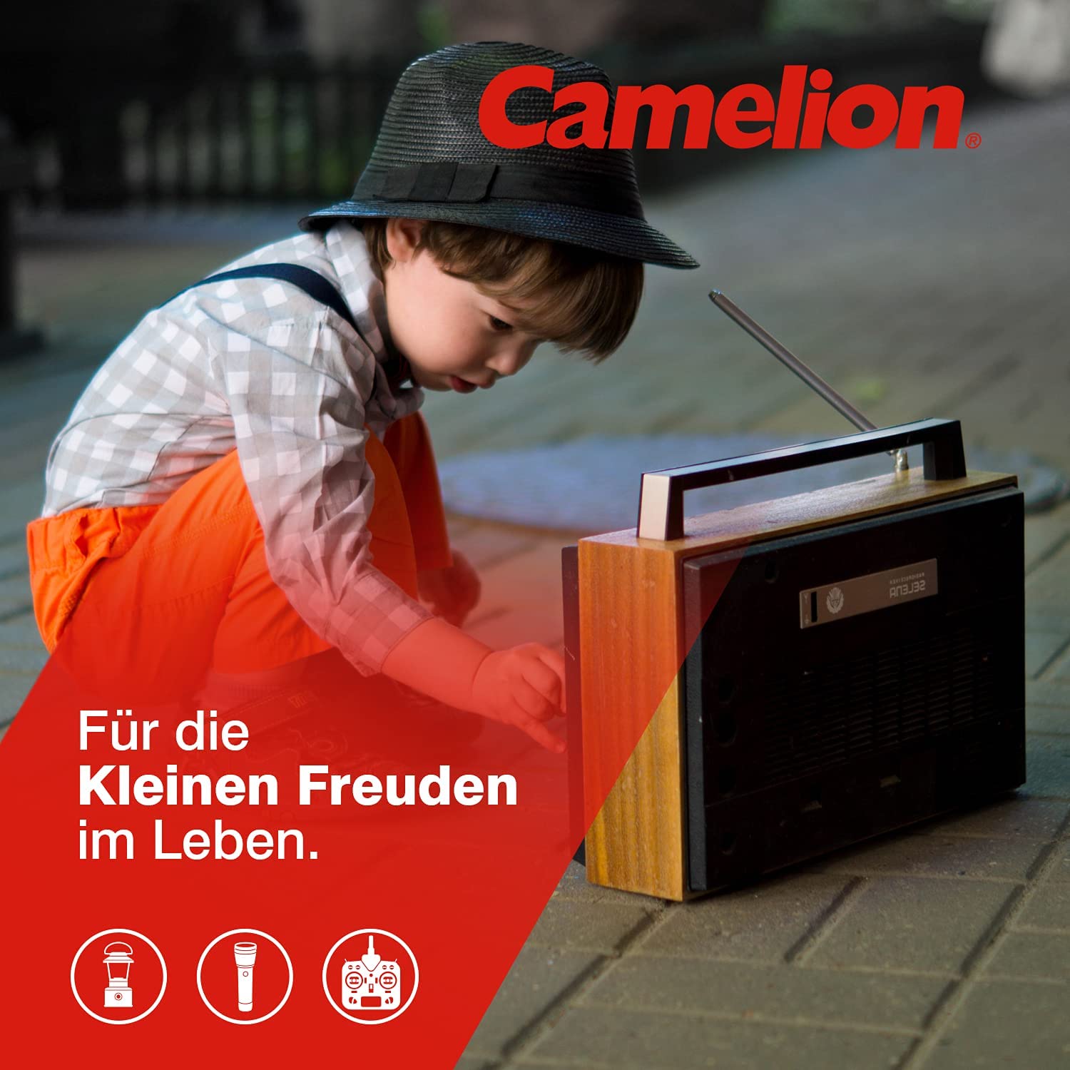 Camelion Plus Alkaline Red D LR20-BP2 2pc Card