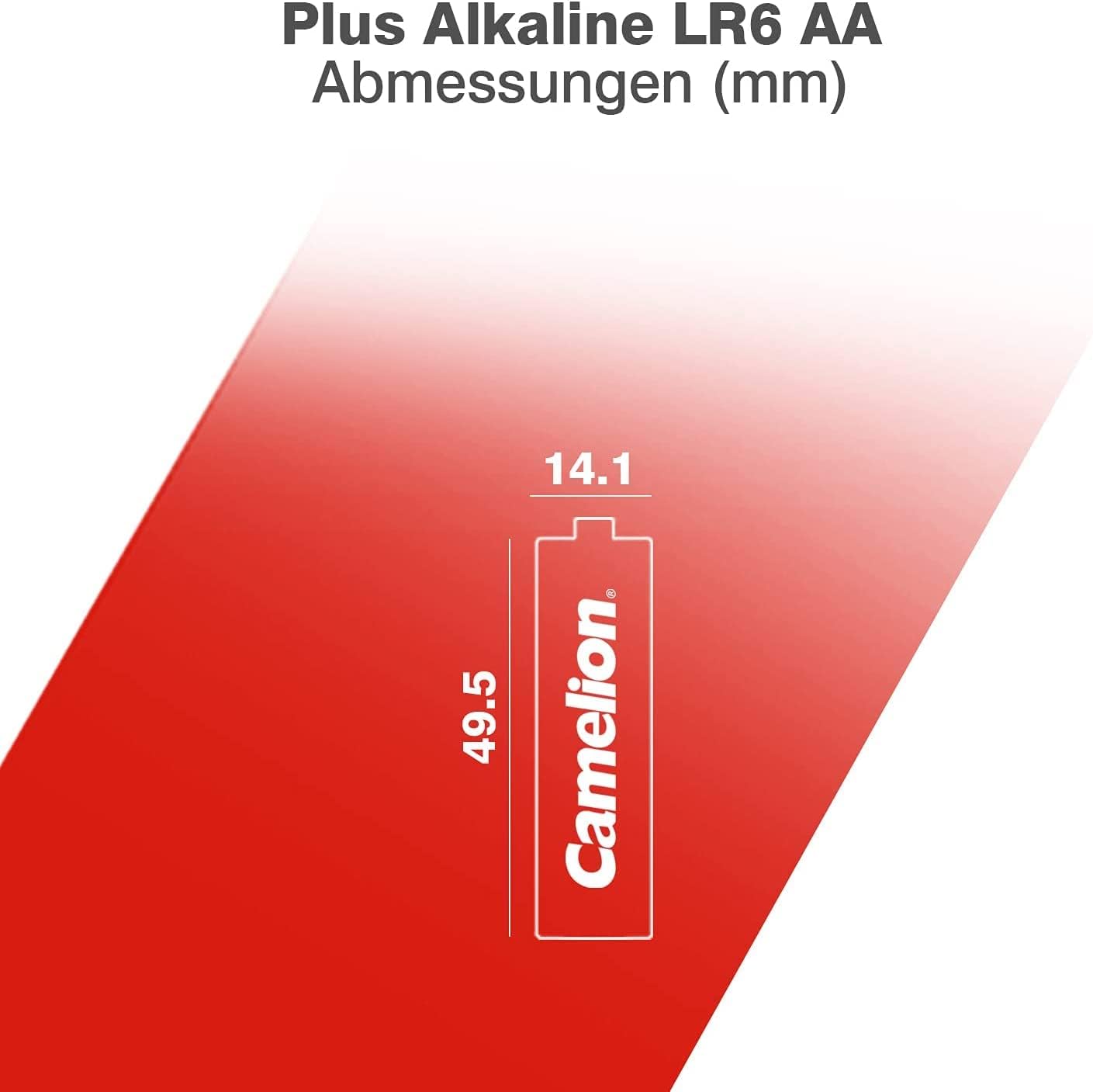 Camelion LR 6 AA Plus Alkaline Battery (Pack of 6)