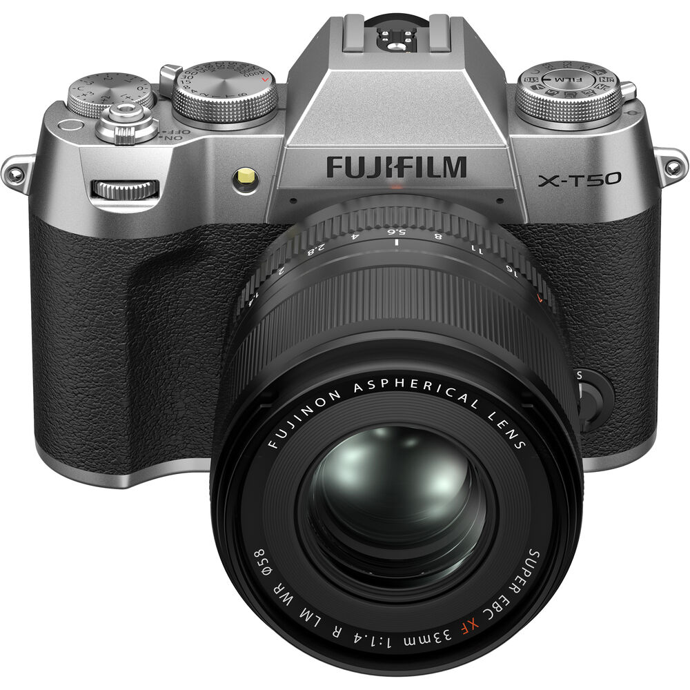 FUJIFILM X-T50 Mirrorless Camera with XF 16-50mm f/2.8-4.8 Lens (Silver) (Silver)