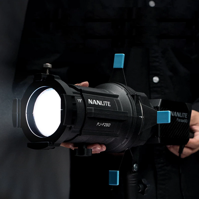 Nanlite Projector Mount for Forza 60 and 60B LED Monolights (19°) (Black)