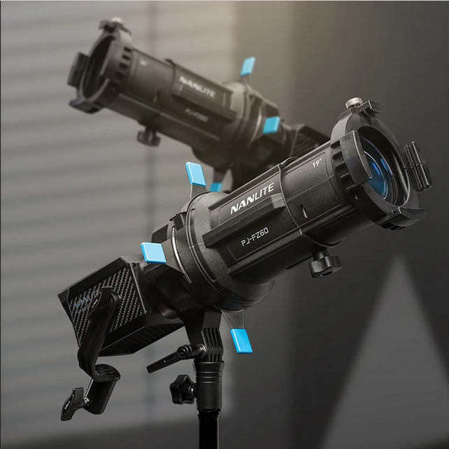 Nanlite Projector Mount for Forza 60 and 60B LED Monolights (19°) (Black)