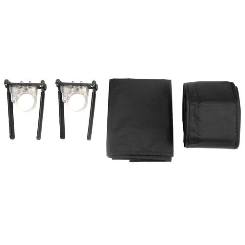 Nanlite Fabric Barndoors and Grid for PavoTube II 30C LED Tubes