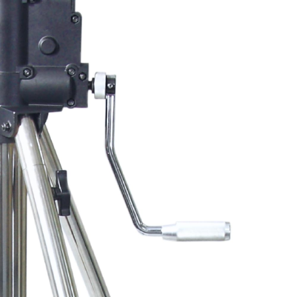 KUPO 485 Heavy Duty Wind Up Low Base Stand W/ Braked Caster