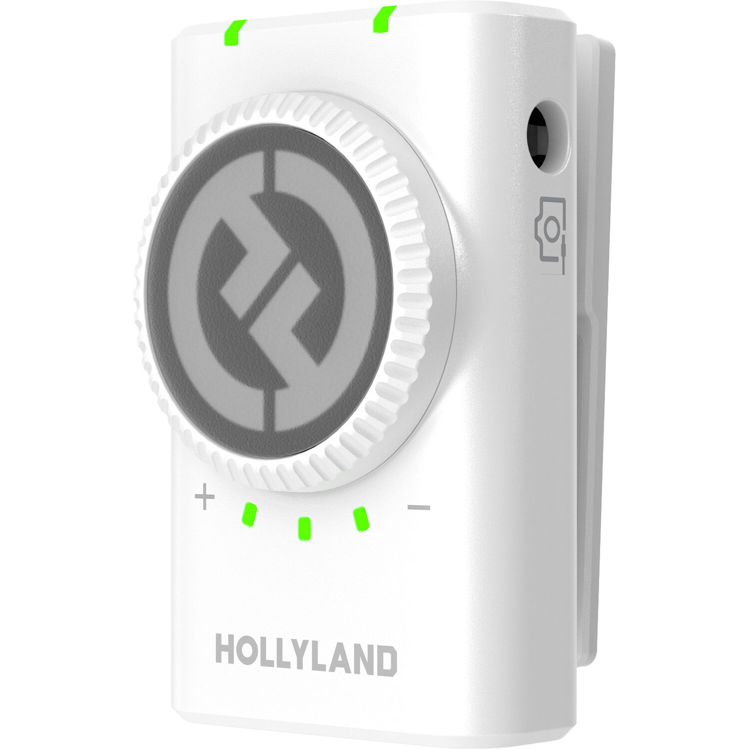 Hollyland LARK M2 DUO 2-Person Wireless Combo Microphone System (2.4 GHz, Ivory White) (White)
