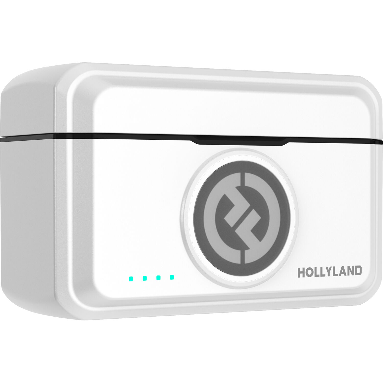 Hollyland LARK M2 DUO 2-Person Wireless Combo Microphone System (2.4 GHz, Ivory White) (White)