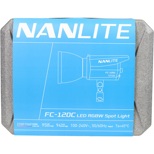 Nanlite FC120C RGB LED Spotlight