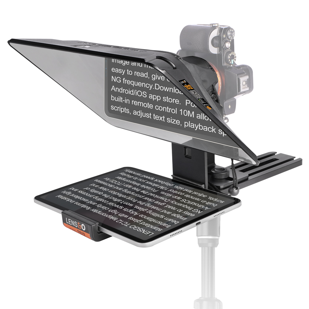 LENSGO TC12 Portable Teleprompter 12.9″