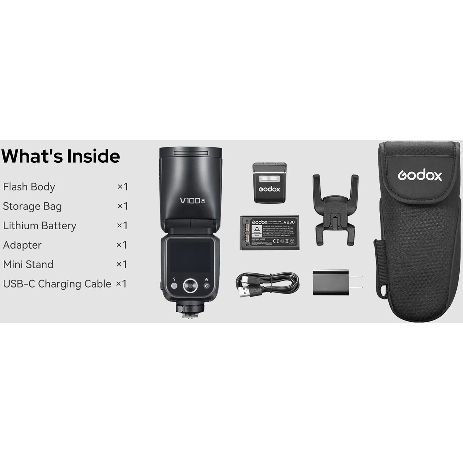 Godox V100 Flash for Canon