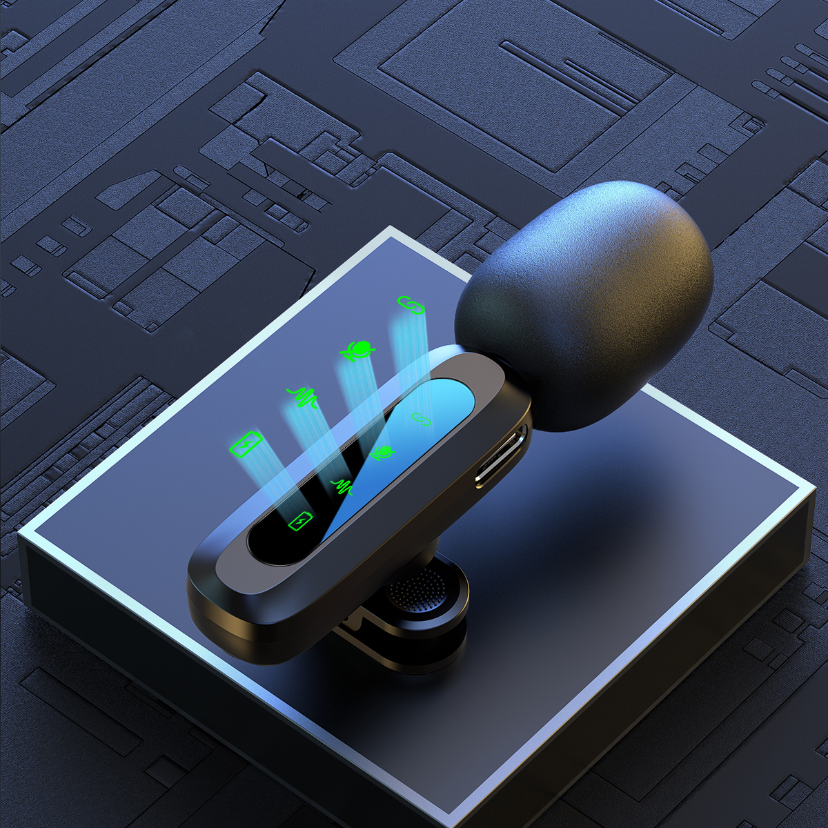 GM37 General Wireless Microphone Type C (Black)