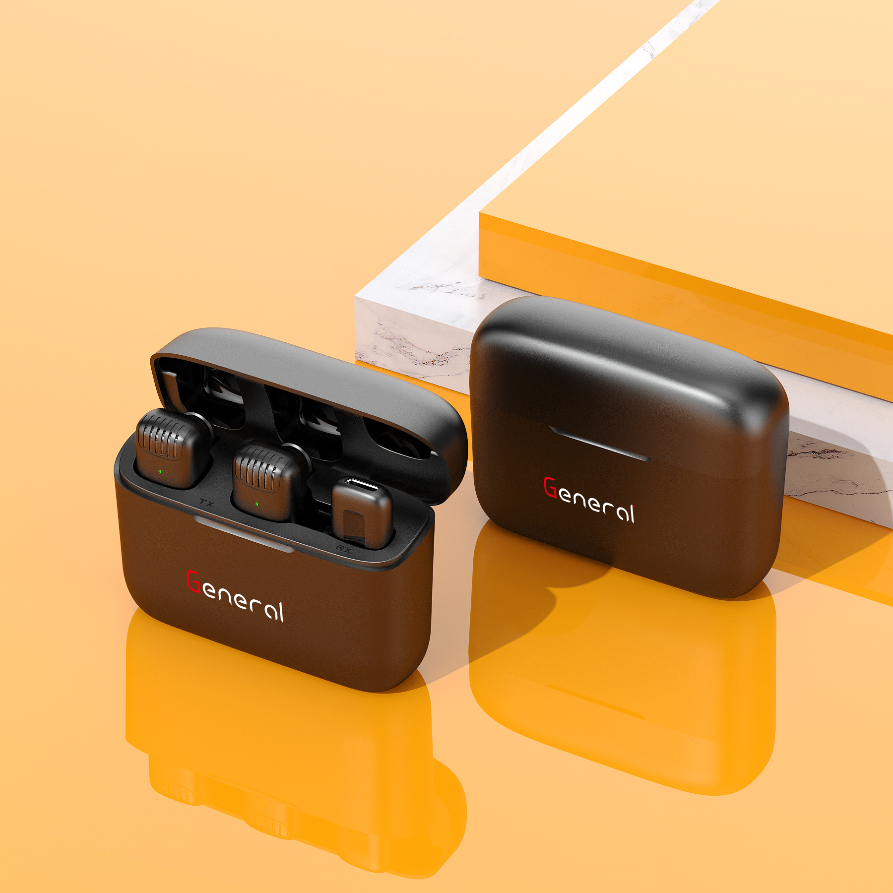 GM39 General Wireless Microphone Type C (Black)