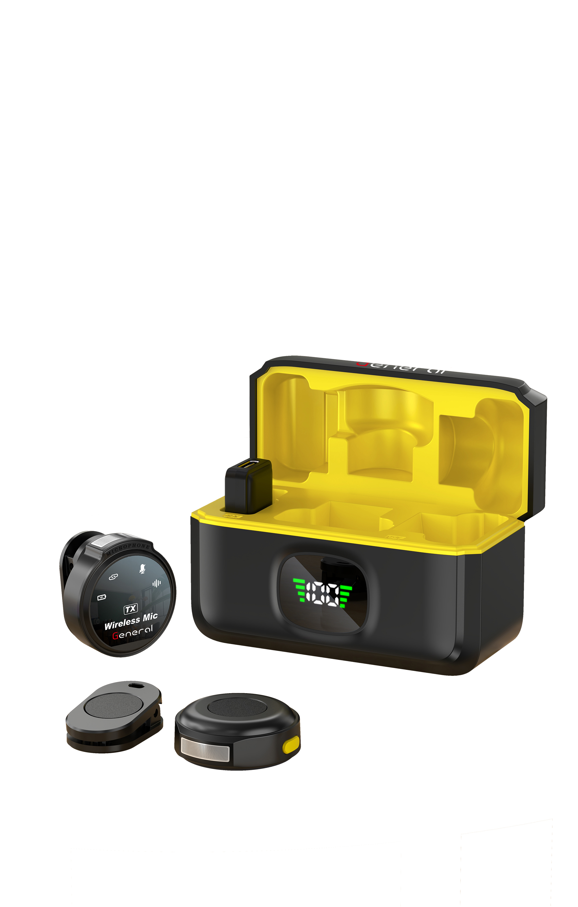 GM34 General Wireless Microphone Combo (Black)