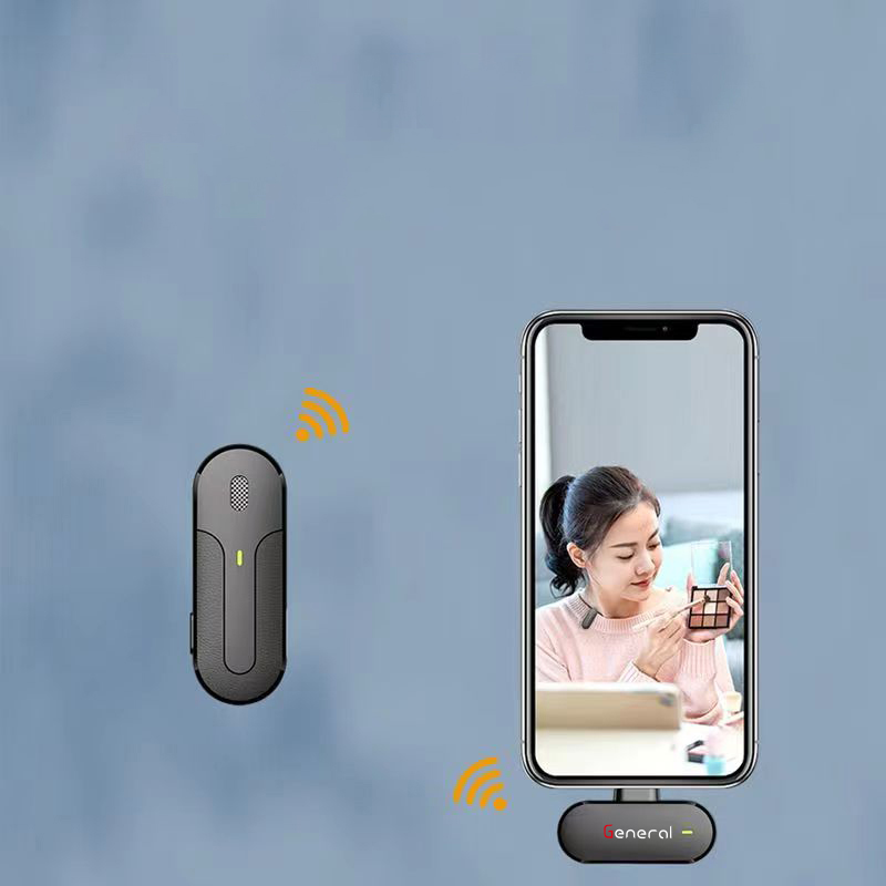 GM5 General Wireless Microphone IPHONE (Black)