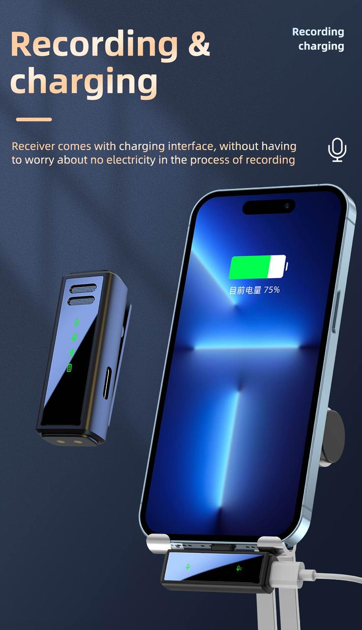 GM31 General Wireless Microphone Type C (Black)