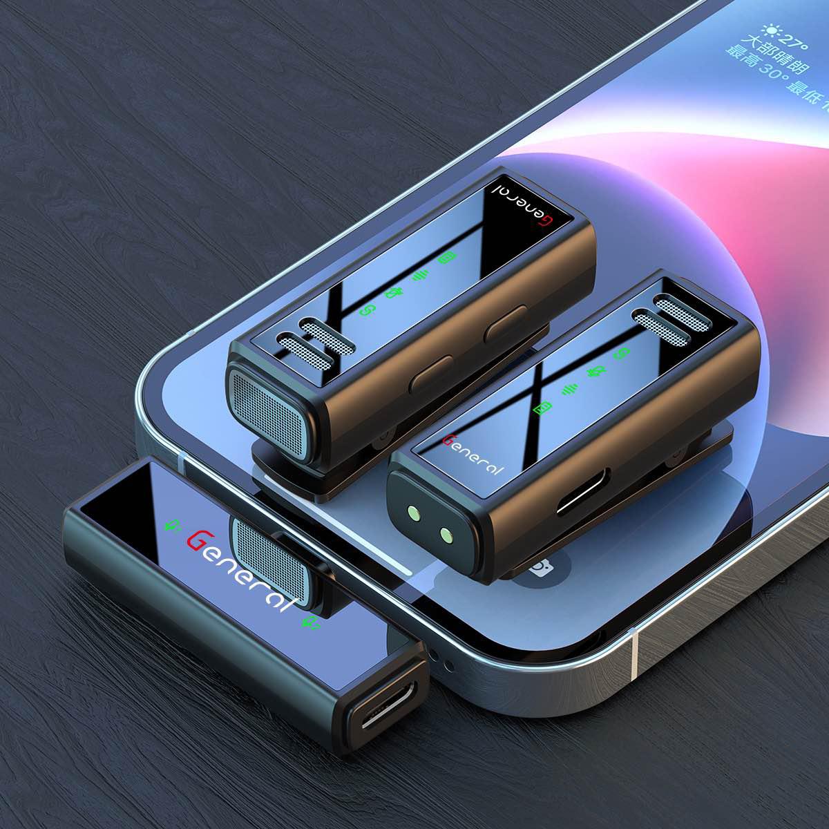 GM31 General Wireless Microphone Type C (Black)