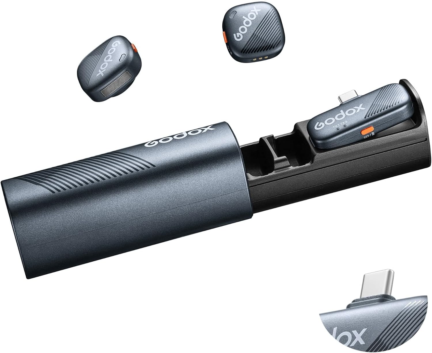 Godox Cube-SCK2 Type-C Microphone Black (Black)