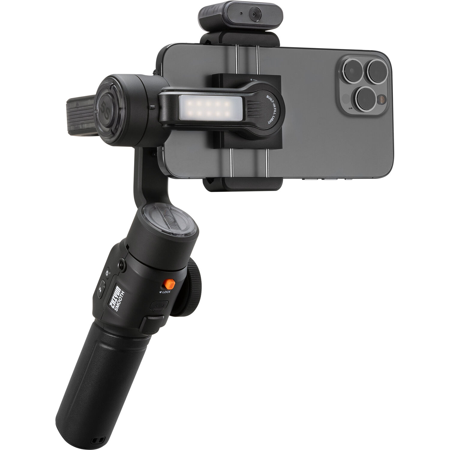 Zhiyun Smooth 5S AI Pro 3-Axis Smartphone Gimbal (Black)
